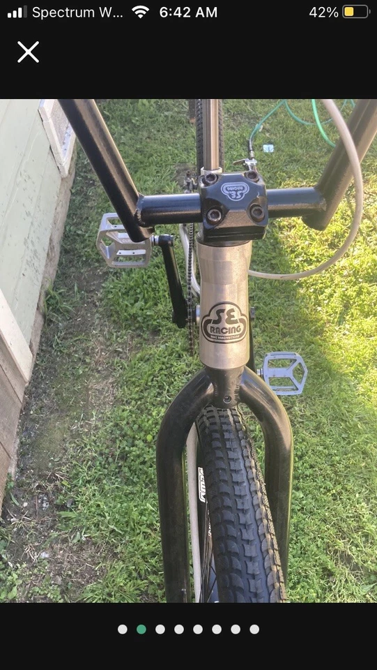 Bicicleta de carreras 24” BMX SE Floval Flyer/PK Ripper 2010 aluminio pulido Foto 2 de 4