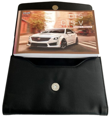 Helming Full Factory Owner's Manual For 2018 Cadillac CTS – Glovebox Book With Case