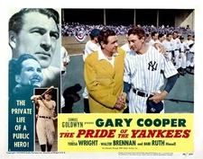 11X14 PHOTO - "THE PRIDE OF THE YANKEES" MOVIE POSTER (REPRINT) (MP-017)