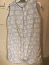 Stephan Baby Sleep Sac Boys Blue Elephant 0-12 months Zip Up