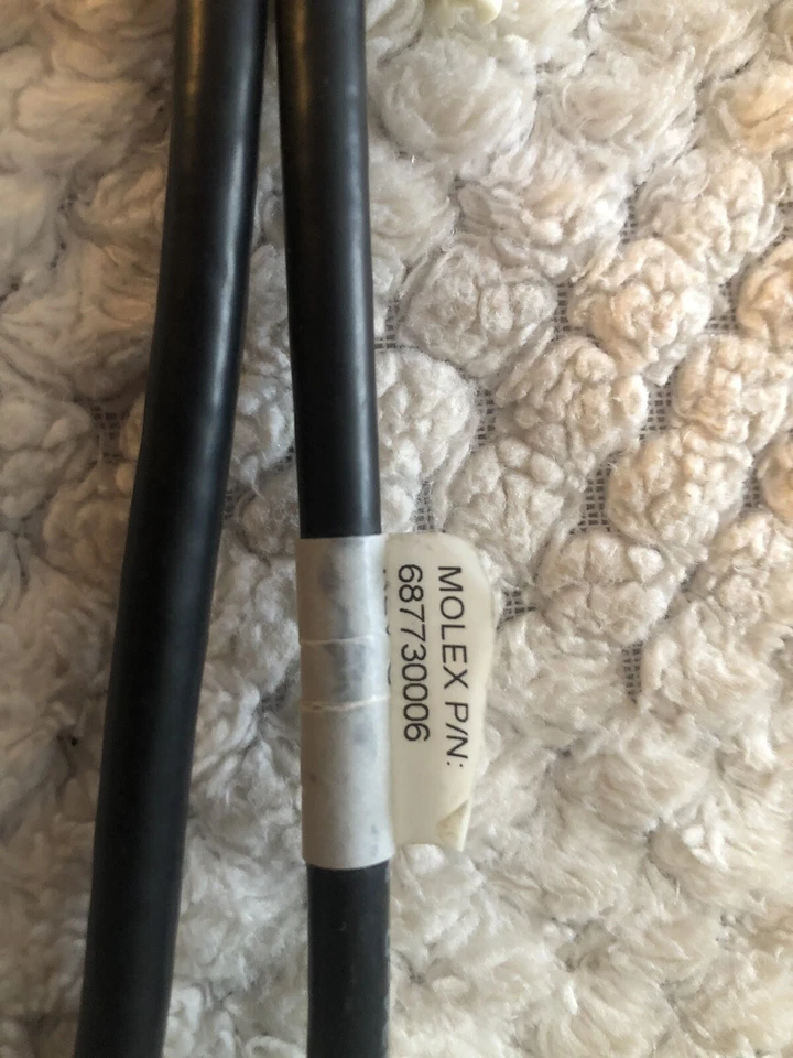 Cable divisor Y Molex 687730006 DMS-59 a doble DVI parte HP #338285-005 Foto 2 de 4