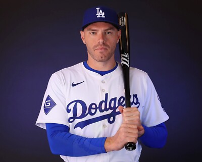 8x10 Photo FREDDIE FREEMAN Los Angeles Dodgers 2024 World Series
