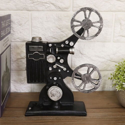 Resin Movie Film Vintage Projector Model Figurine Figure Props Home Decor Gift - Picture 1 of 8