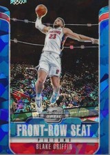 2018-19 Panini Contenders Optic Front Row Seat Blue Cracked Ice Blake Griffin