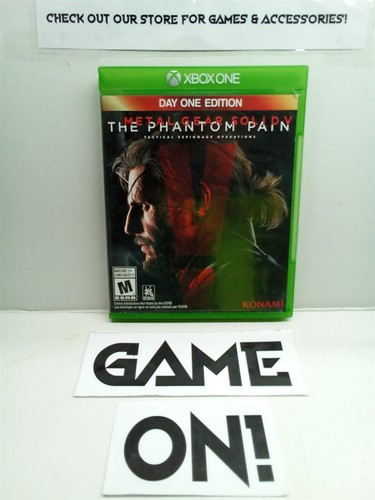Metal Gear Solid V The Phantom Pain -- Day One Edition (Xbox One, 2015) Komplett