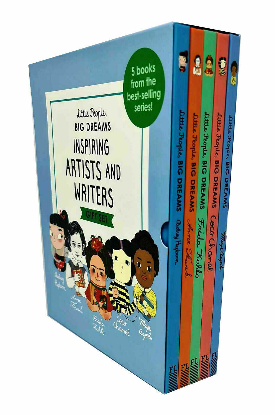 Little People Big Dreams Inspiring Artists And Writers 5 Books Collection Box Se