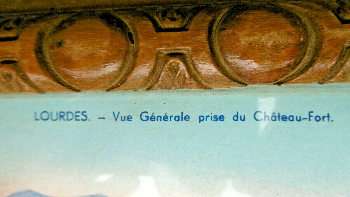 ANCIEN DESSOUS DE PLAT MUSICALde LOURDES EUR 10,00 - PicClick FR
