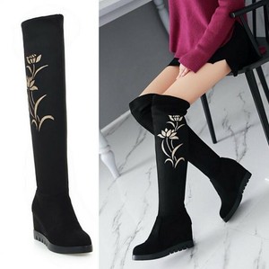 botas altas plataforma