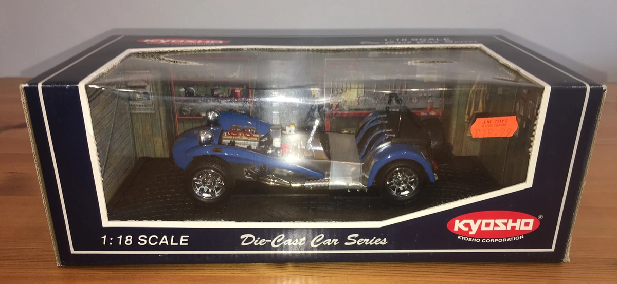 KYOSHO CATERHAM SUPER 7 1:18 ダイキャスト CATHERAM SUPER SEVEN KYOSHO 1/18 - YouTube