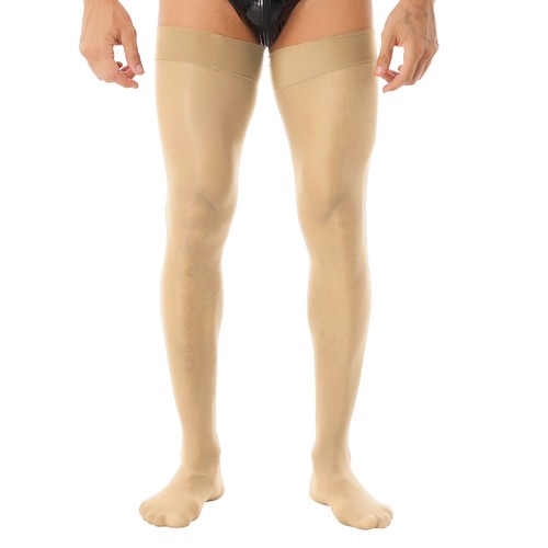 Mens Stockings Seamless Pantyhose High Waist Nightwear Dance Wear Underwear - Picture 106 of 114