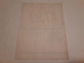 1989 Toys R Us ticket Code Name Viper Capcom Nintendo NES genuine original 80s