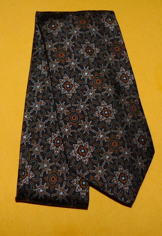 FERRE GIANFRANCO FERRE 意大利制造多色花卉领带-设计领带。 — 第 2/3 张图片