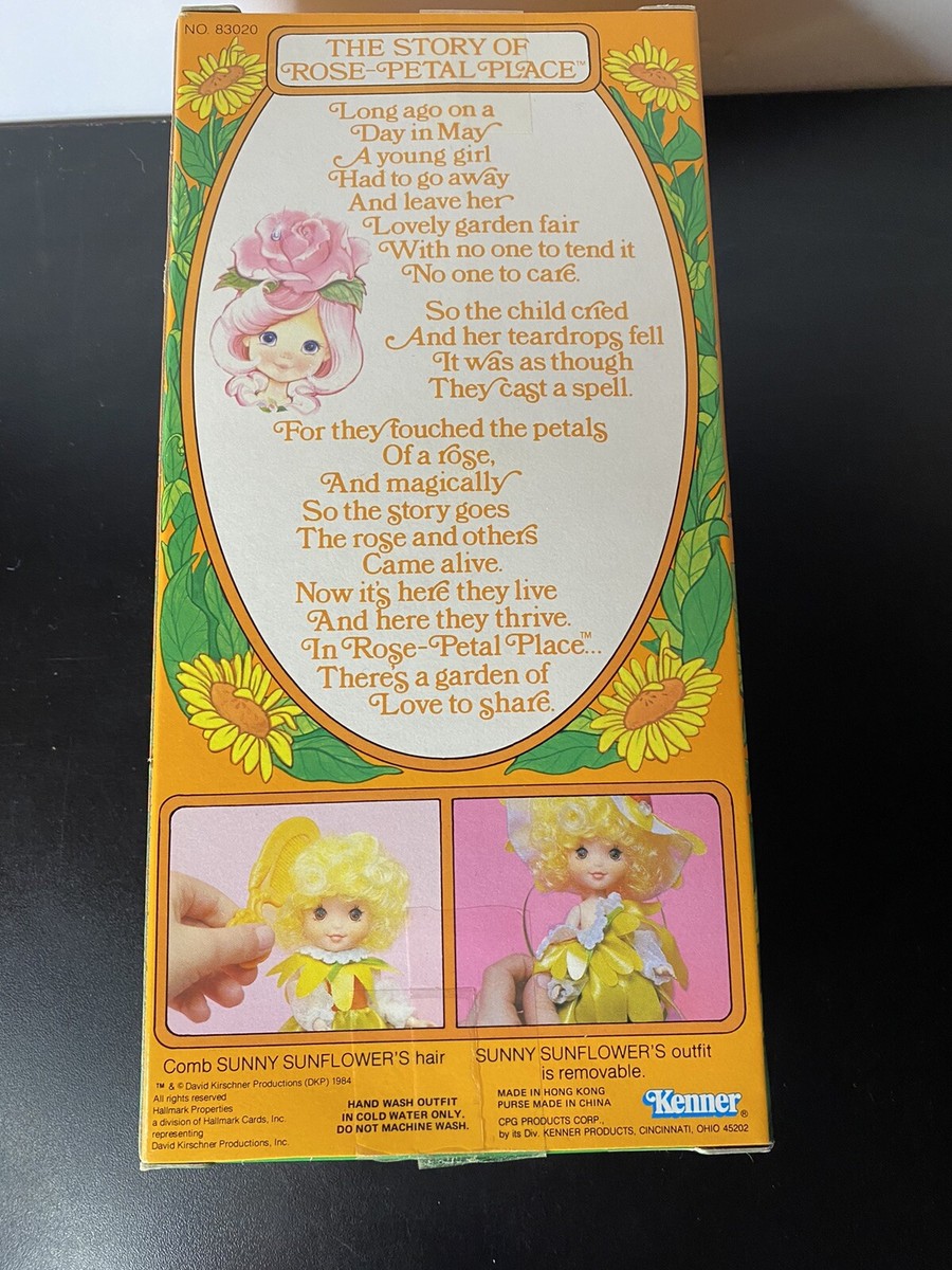 Vintage Rose Petal Place “Sunny Sunflower” Scented Doll (1984