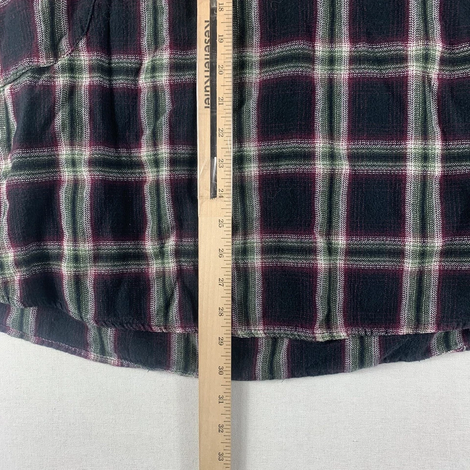 UMGEE SUÉTER CON CAPUCHA MUJER MEDIANO NEGRO BORGOÑA CUADROS ALGODÓN MANGA LARGA Foto 4 de 4