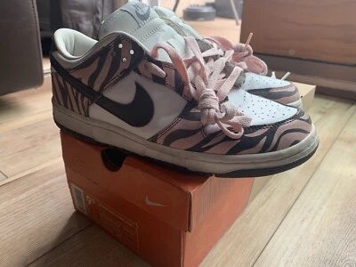 Nike Dunk Low Zebra W for sale | eBay