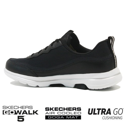DAMAS SKECHERS GO WALK 5 GOGA ENTRENADORES DE ESPUMA VISCOELÁSTICA FITNESS CORRER TALLA CAMINAR - Imagen 22 de 25
