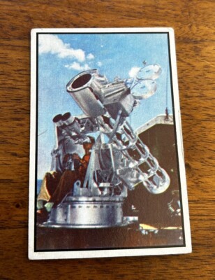 1954 Bowman Power for Peace Trading Card #70 - 104 Miles Up