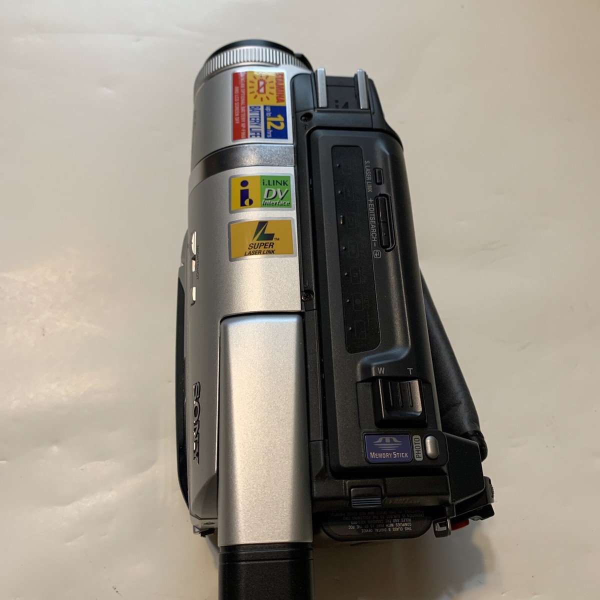 Sony DCR-TRV520 Digital8 Hi8 Video8 Handycam Watch Play Video