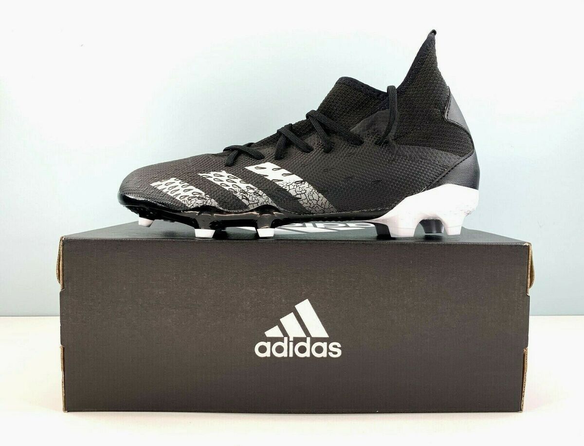 Adidas Predator Freak .3 FG Men's Black White Soccer Adidas Predator Freak .3 FG Men's Black White Soccer