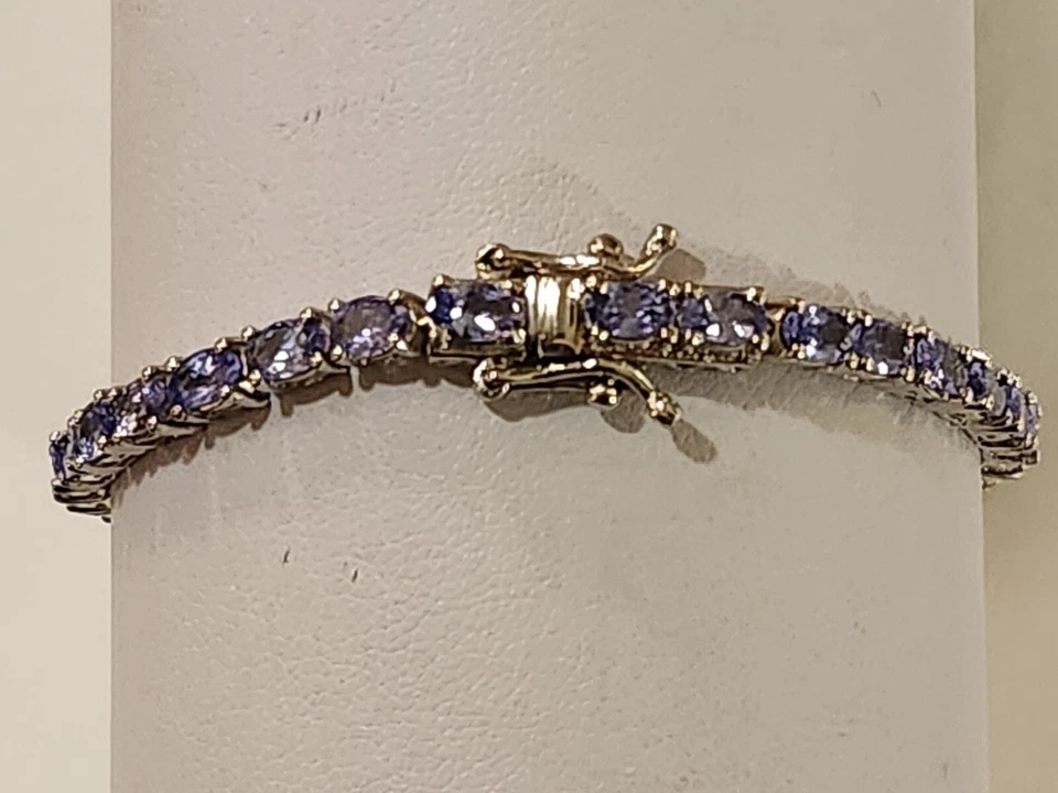 Tanzanite纯银手链 — 第 3/4 张图片