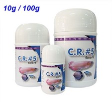 C.R.#5 GRU BIANCA Alimento Pesce Vitamine in Polvere Aumenta Tutti i Colori Esaltatore Allevamento