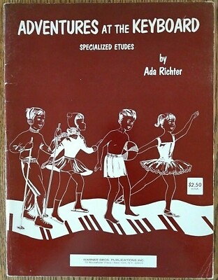 Adventures at the Keyboard Intermediate Piano Specialized Etudes by Ada Richter