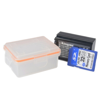 PP Plastic Battery Storage Protection Box for Battery NP-FW50 A7R2 S NEX6 7 R