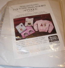 CRAFTS UNCUT Sewing Pattern PROJECT KIT BEARS...