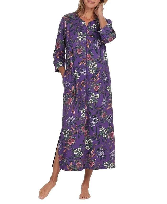 Miss Elaine Polyester Floral Sleepwear & Robes for Women