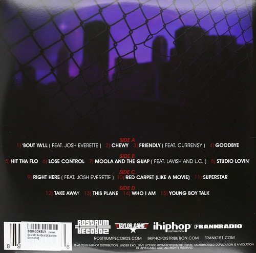 Wiz Khalifa - Deal or No Deal SEALED VINYL 2010 Rostrum 2xLP Mac Miller KUSH - Picture 4 of 4