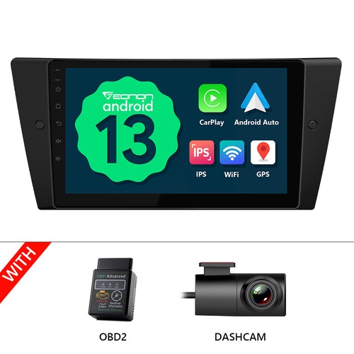 For BMW E90 E91 E92 E93 316d 2009-2011 9"Android 13 GPS Car Stereo Radio CarPlay - Picture 29 of 31