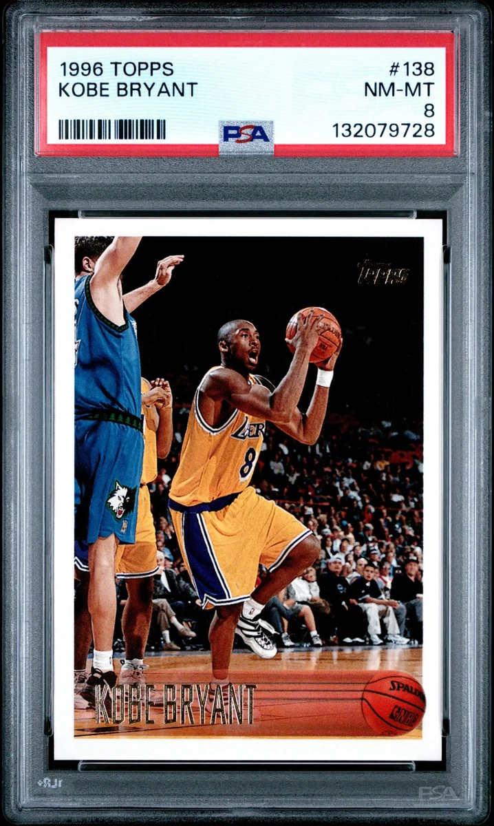 【A24】 NBA カード Kobe Bryant topps RC PSA8 A24】 NBA カード Kobe Bryant topps RC PSA8 A24】 NBA カード Kobe