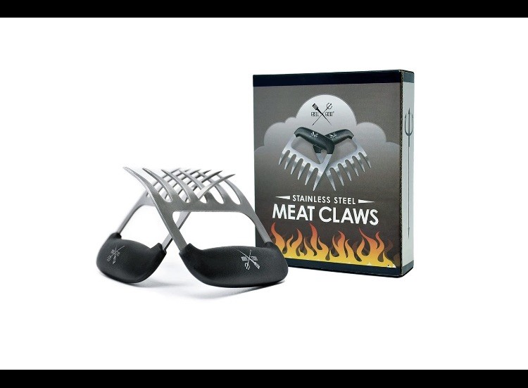 Stainless Steel Meat Claws Shredder with Heat Resistant Handles for Pulled Pork