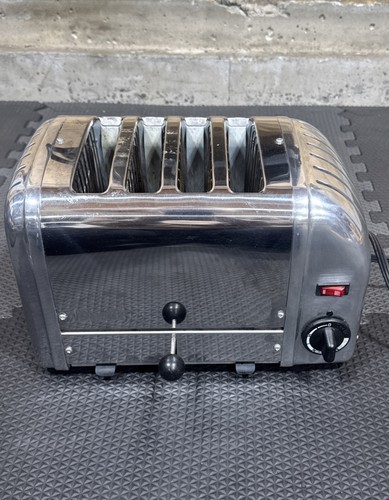 Vintage Dualit 4 Slice Model 4 BR/84 Chrome Toaster 1745 Watt Serial 07/98 VGUC