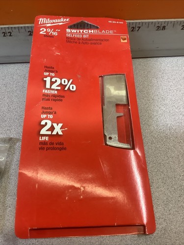 Milwaukee 48-25-5550 2-9/16 Zoll Switchblade Selfeed Bit Blade Kit - nur 1 Klinge - Bild 1 von 4