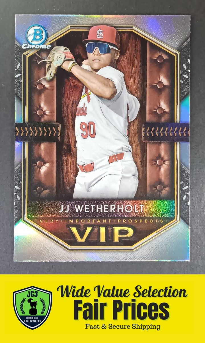 2025 Bowman VIPs JJ Wetherholt #VIP-18 St. Louis Cardinals