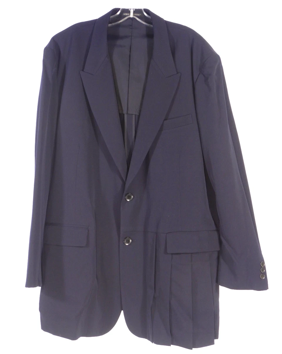 デ*!様 WOOL GABA RDINE EMBROIEDERY TIE 山本耀 山本耀司羊毛套装和运动服男| eBay