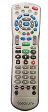Charter Spectrum 4-Device Universal Remote Control, Silver, Tested, Very Good
