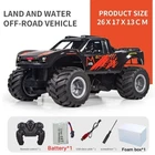 4wd Amphibious Rc Car Waterproof Off‑road Drift Truck Remote Control Kids Toy