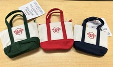 Trader Joe's Canvas Micro Tote Set of 3 with Grocery Bag 2025 Brand New