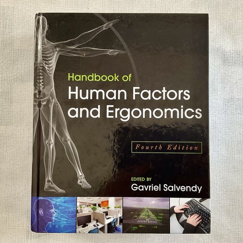 Handbook of Human Factors and Ergonomics, Gavriel Salvendy 4th Ed 2012 Hardcover - Foto 1 di 8