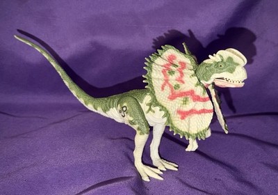 Jurassic Park Dinosaur JPII Dilophosaurus Electronic Roars Untested Vintage 1993