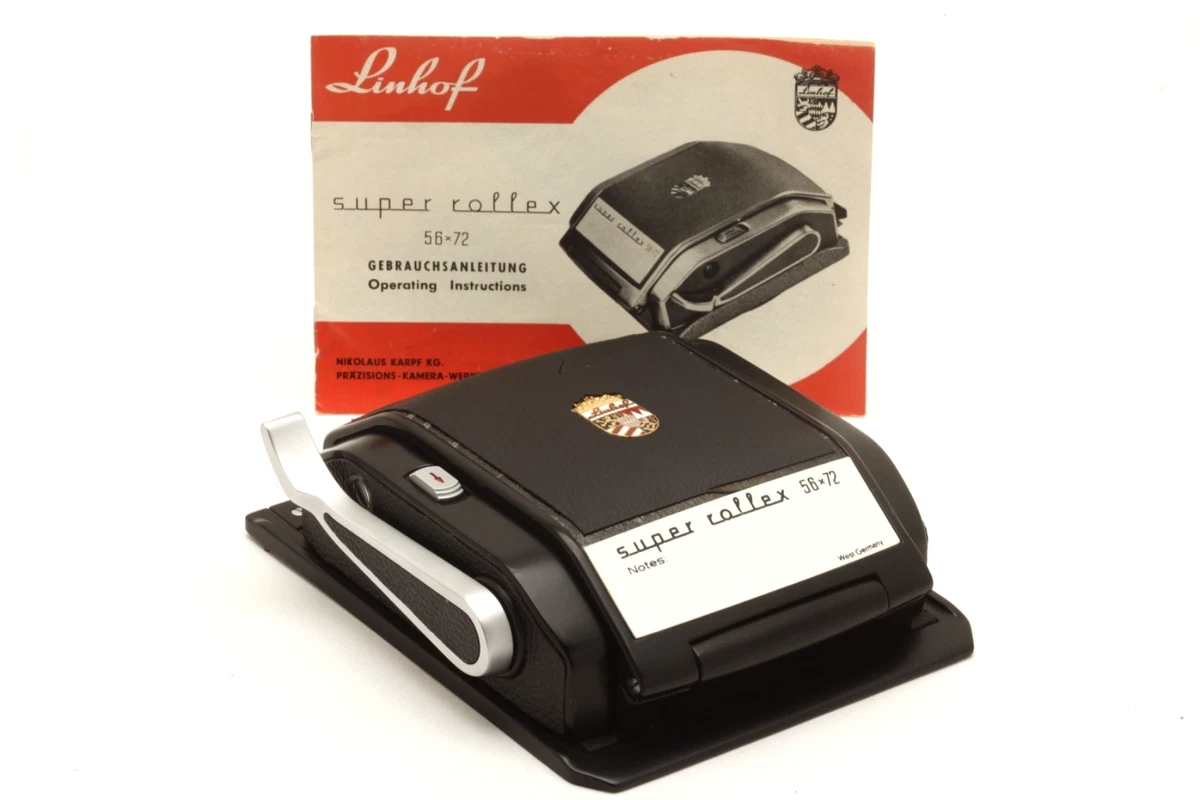 Linhof Camera Film Roll Film Backs for sale | eBay