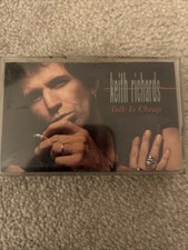 Keith Richards Talk Is Cheap Cassette VG