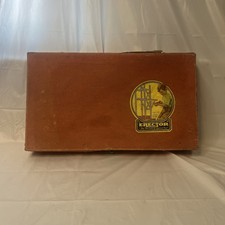 Vintage Early 1950s A.C. Gilbert Erector Set No. 7    Red Case   Motor   Manual