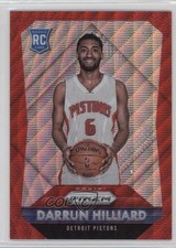 2015-16 Panini Prizm Rookies Ruby Wave Prizm 291/350 Darrun Hilliard #345 j2c