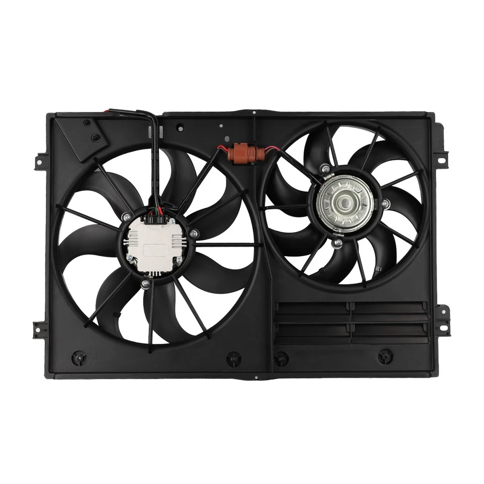 For 2008-12 Audi A3 2010-17 VW Tiguan 2.0L Radiator Cooling Fan Assembly 620-805 Foto 3 de 4