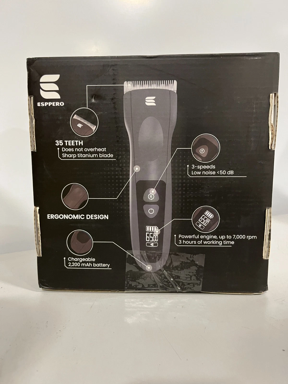 Esppero Pet Grooming Clippers