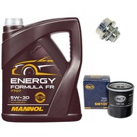 MotoröL Filter Set 5W30 5 Liter + ÖLablassschraube FüR Suzuki Liana Ignis I II