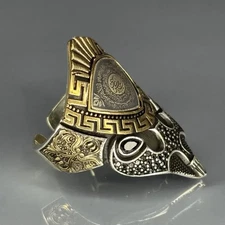 Heavyweight Black Onyx Stone 925 Sterling Silver Ring Handmade Turkish Ottoman